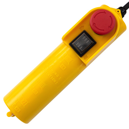 Тельфер электрический TF-1000,1 т, 1600 Вт, высота 12 м, 8 м/мин Denzel цена