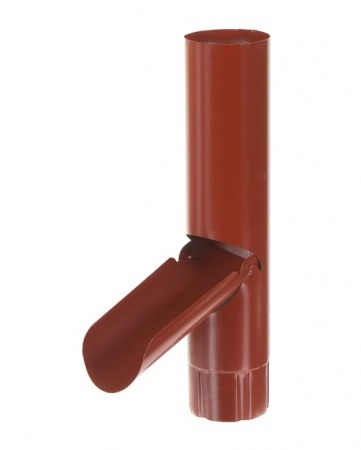 Отвод для сбора воды цвет красный