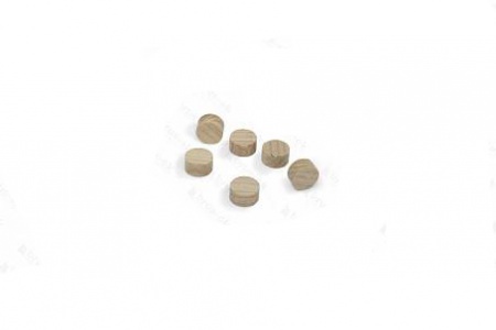 Пробка деревянная Ясень d-12 мм. 10 шт/упак.