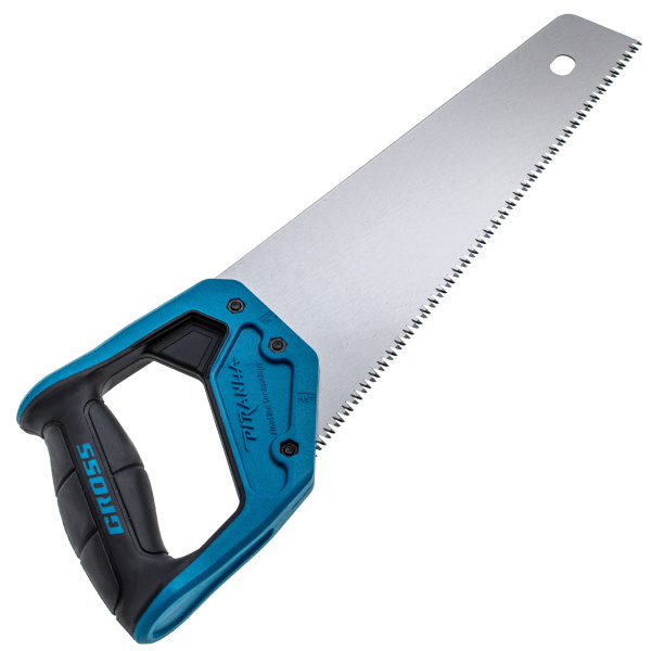 Ножовка по дереву "PIRANHA", 300 мм, 7 TPI, 3D-зуб, двухкомпонентная рукоятка Gross цена