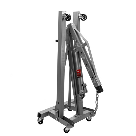 Кран гидравлический, 2 т, H подъема 25-2200 мм, складной (комплект из 2 частей) Matrix цена