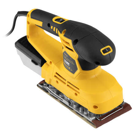 Машина плоскошлифовальная вибрационная VS-90-187, 240 Вт, 6000-11000 об/мин Denzel цена