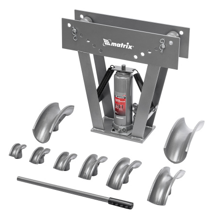 Трубогиб гидравлический, 1/2-3", 15 т, в комплекте с башмаками Matrix