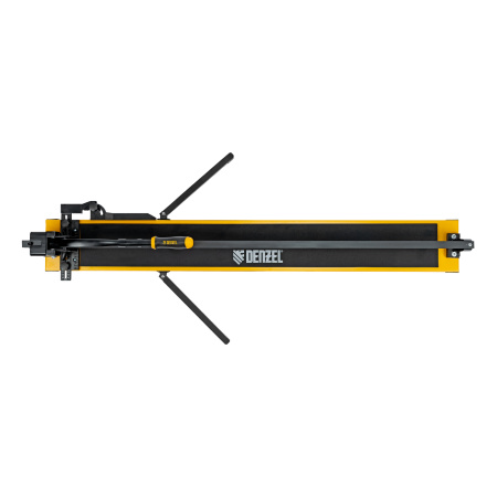 Плиткорез рельсовый 1200х16мм, каретка на подш., стальная станина, усил. рукоятка-пенал Denzel цена