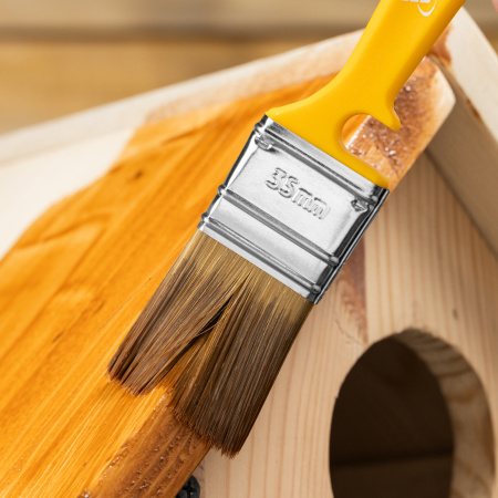 Кисть флейцевая "Лаки" Color Line 35 х 10 мм Matrix цена