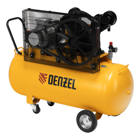 Компрессор воздушный рем. привод BCV 5500-T/200, 5,5 кВт, 200 литров, 850 л/мин Denzel