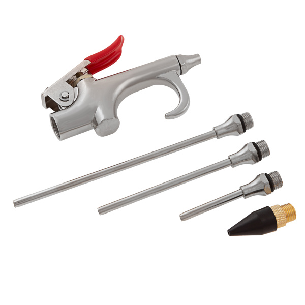 Набор продувочный пистолет, пневмат. в комплекте с насадками, 4 шт Matrix цена