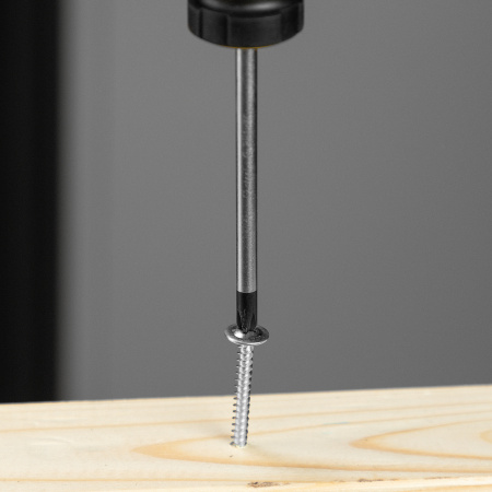 Отвертка, PH1х75 мм, S2, 3к рукоятка Denzel