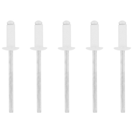 Заклепки 4.0 х 10 мм RAL 9003, сигнально-белые, 50 шт Matrix цена