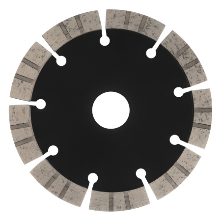 Диск алмазный отрезной DENZEL, ф125 х 22.2 мм, сегментный, сухой рез, HWD92, круг, 731010