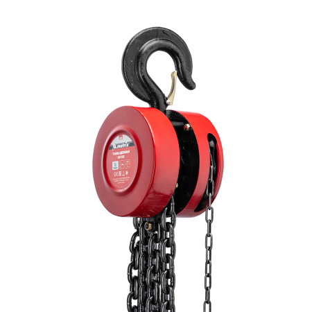 Таль цепная, 5 т, H подъема 3 м, расстояние между крюками 600 мм Matrix цена