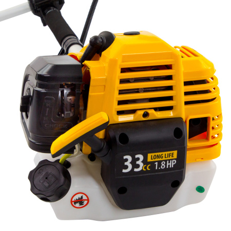 Триммер бензиновый DT 33S, 33 см3, 1.8 л. с, разъемная штанга, состоит из 2 частей Denzel цена