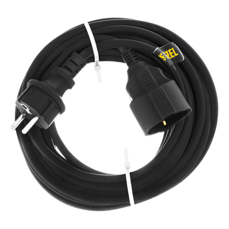 Удлинитель-шнур силовой Top Series, КГТТ, 10 м, 1 розетка, 3 x 1,5 мм Denzel цена