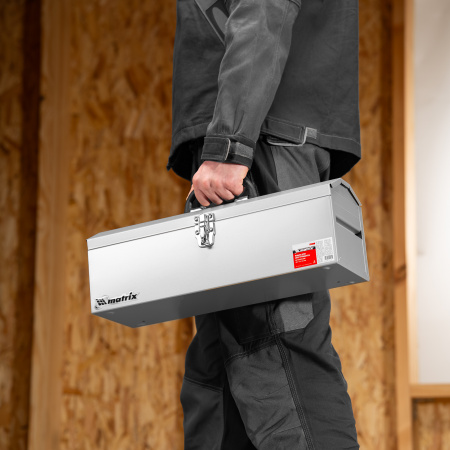 Ящик для инструмента, 484 х 154 х 165 мм, металлический Matrix цена
