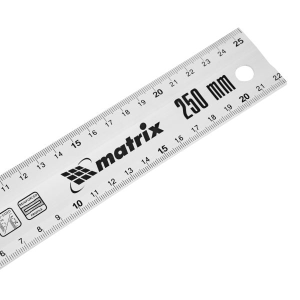 Угольник, 250 мм, алюминиевый, литой Matrix цена