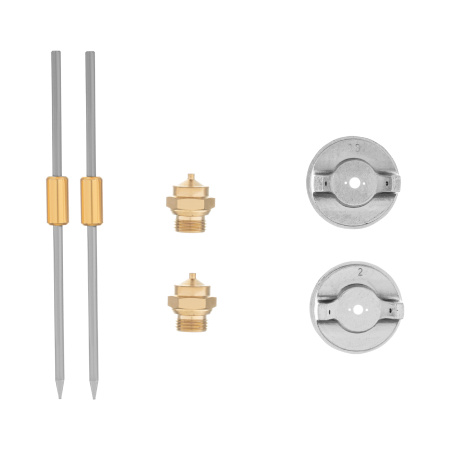 Краскораспылитель пневматический с нижним бачком V 1, 0 л, сопло D 1.2, 1.5 и 1.8 мм Matrix цена