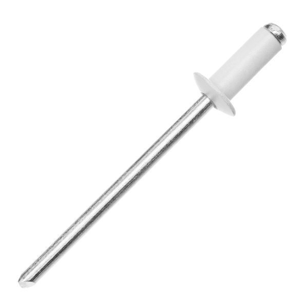 Заклепки 3.2 х 8 мм RAL 9003, сигнально-белые, 50 шт Matrix цена