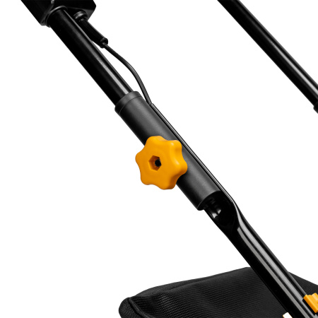 Газонокосилка аккумуляторная бесщет., RLMS560-62, привод, 560 мм, Li-ion, 62В Denzel цена