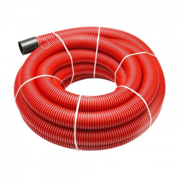 Труба защитная двустенная d 160мм красная (бухта 50м) SN6