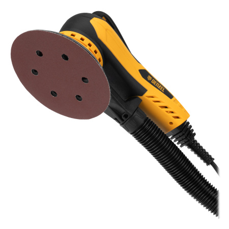 Машина шлифовальная орбитальная бесщет OS-150-BL, 350 Вт, 4000-10000 об/мин Denzel цена