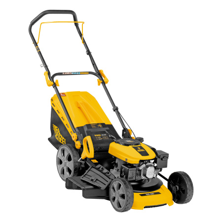 Газонокосилка бензиновая GLD-460-K, 150 см3, 46 см, 50 л// Denzel цена