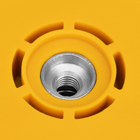 Катушка универсальная триммерная, гайка М8 х 1.25, гайка М10, винт М8-М10, левая резьба, шаг 1.25 мм Denzel цена