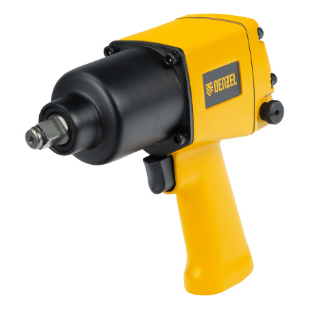 Ударный пневмогайковерт IW860+набор головок, 1/2", 7000 об/мин, 868 Нм Denzel цена
