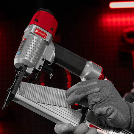 Нейлер-степлер пневматический 2 в 1, с регулировкой глубины забивания, гвозди 18GA, скобы 18GA Matrix цена