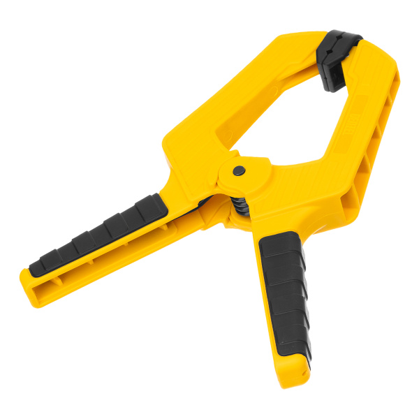 Струбцина клещеобразная, усиленная 100 х 80 мм, двухкомпонентные рукоятки Denzel цена