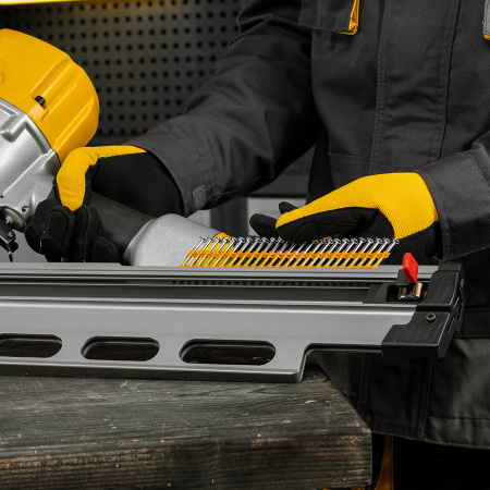 Гвозди для пнев. нейлера (оцинк.) длина - 50 мм, диам. - 2,9 мм, 2000 шт. Denzel цена